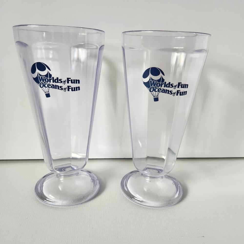 Worlds Oceans Fun Sundae Retro Ice Cream Parfait Cup Plastic Kansas City MO Park